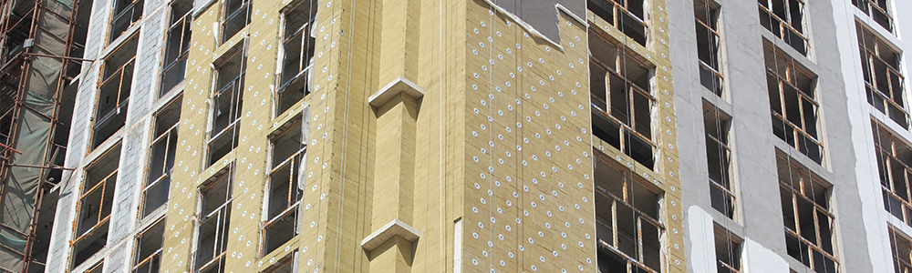 華能中天巖棉板施工現(xiàn)場(chǎng)