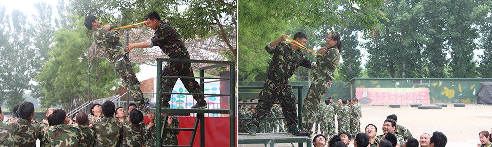 信任背摔，相信團(tuán)隊(duì)